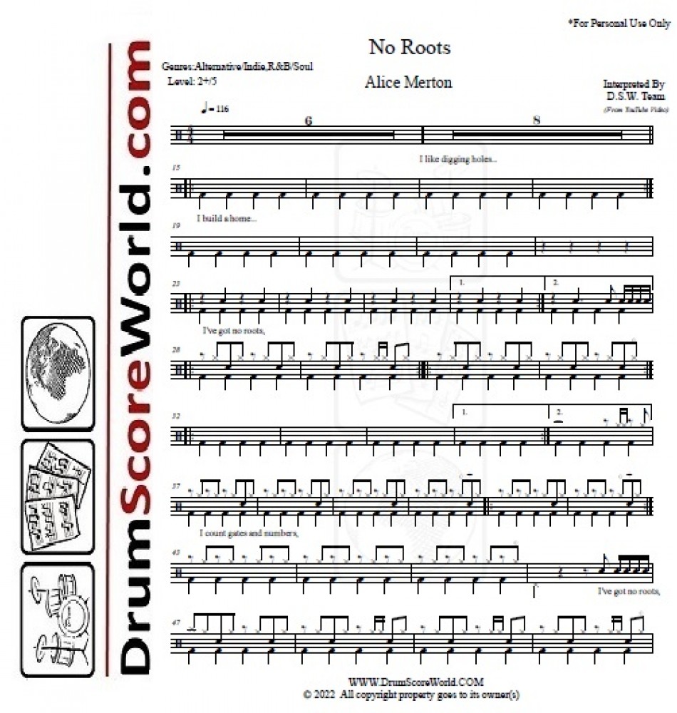 Shadow Boxing - Parkway Drive - Drum Sheet Music - DrumScoreWorld