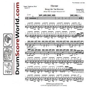 Doomed - Bring Me The Horizon - Partitura para Bateria