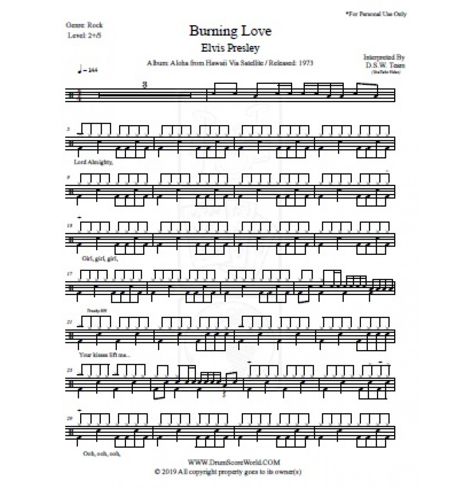 Shadow Boxing - Parkway Drive - Drum Sheet Music - DrumScoreWorld