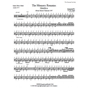 Motley Crue Home Sweet Home Drum Score Drum Sheet Drum Note Drum Transcription Score De Tambour Partitions De Batteries Schlagzeug Score Punteggio Di Batteria Puntaje De Bateria Pontuacao Do Tambor 드럼악보 위잉위잉 ドラムスコア 鼓得分 북 점수