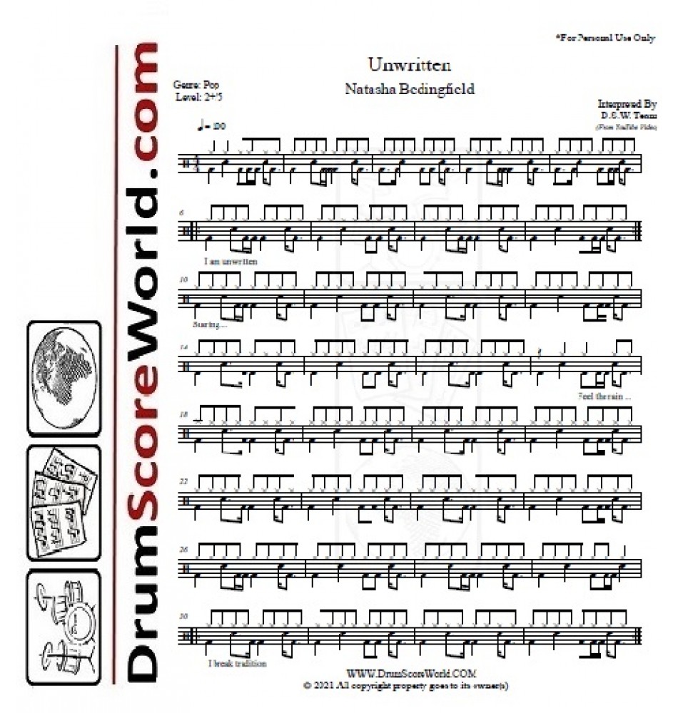 Live Wire - Mötley Crüe - Drum Sheet Music - DrumScoreWorld.com –  DrumSetSheetMusic