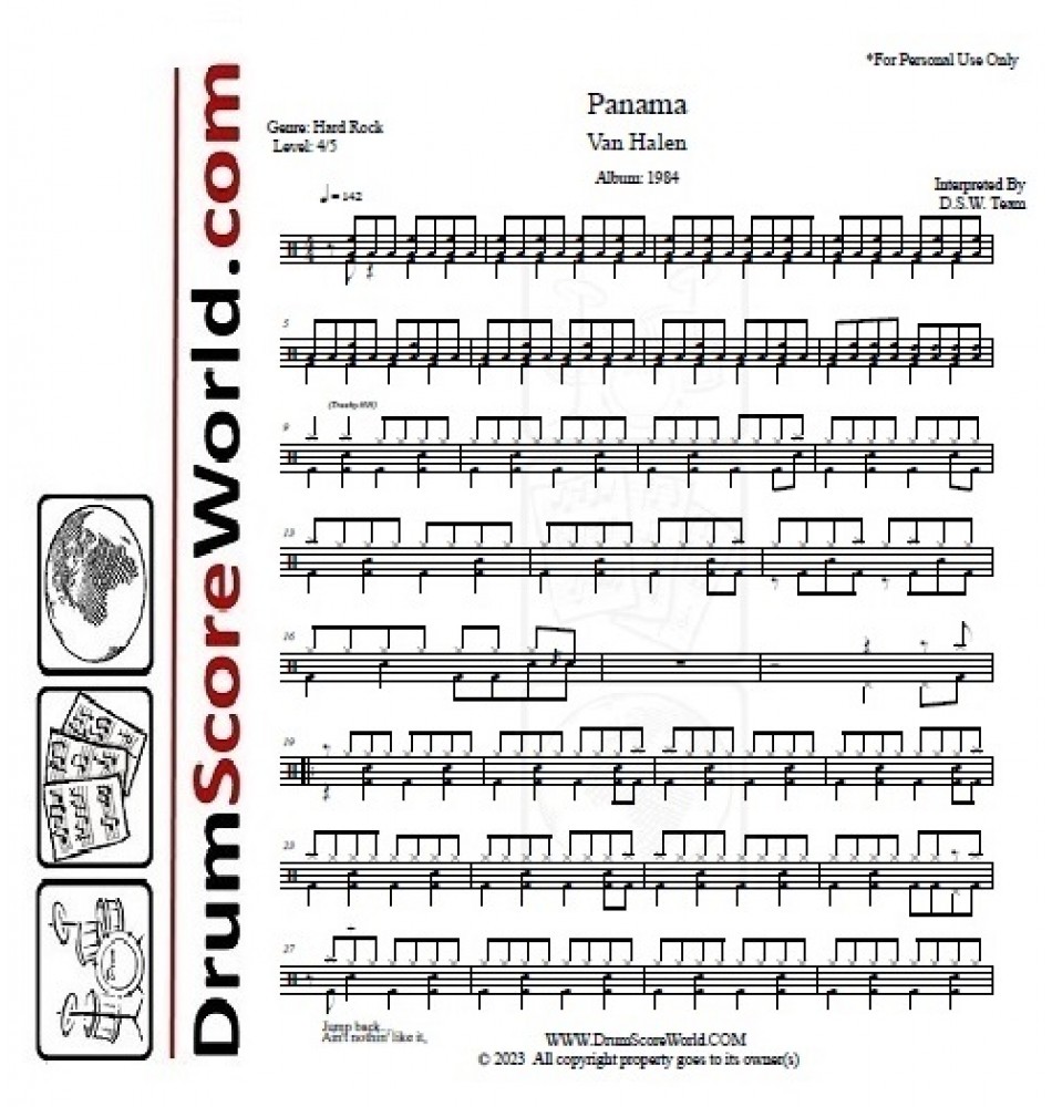 Live Wire - Mötley Crüe - Drum Sheet Music - DrumScoreWorld.com –  DrumSetSheetMusic